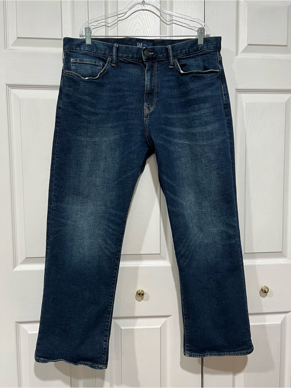 💙 Gap Men’s Relaxed Blue Denim Jeans - 38 x 30 (01374)